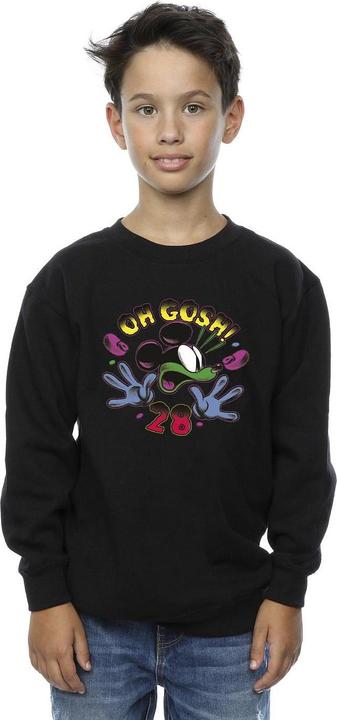 Actual product image Disney Boys Mickey Mouse Oh Gosh Pop Art Sweatshirt (104)