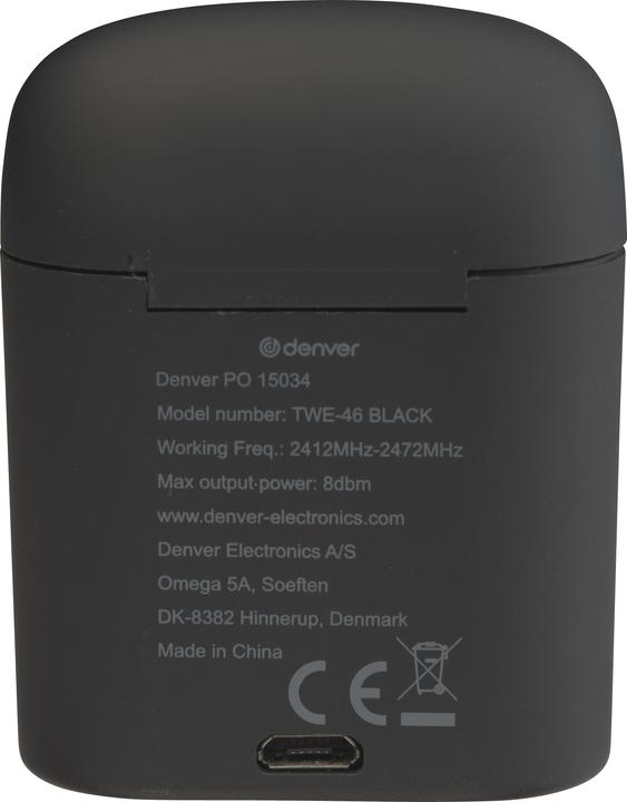 Actual product image Denver TWE-46 (3 h, Wireless)