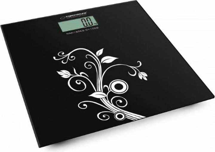 Esperanza EBS003 Personenwaage Quadratisch, Elektronische Personenwaage (180 kg)