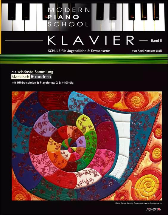 Produktbild Modern Piano School 2 / Klavierschule (Deutsch, Lenka Duranova, Gisela Dittrich, Axel Kemper-Moll, 2017)