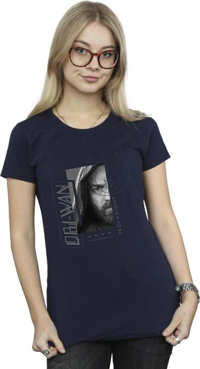 Image du produit Star Wars - T-shirt OBI-WAN KENOBI JEDI SCIFI COLLAGE - Femme (S)