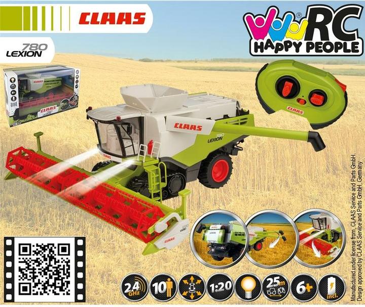Actual product image Happy People Combine harvester Claas Lexion 780