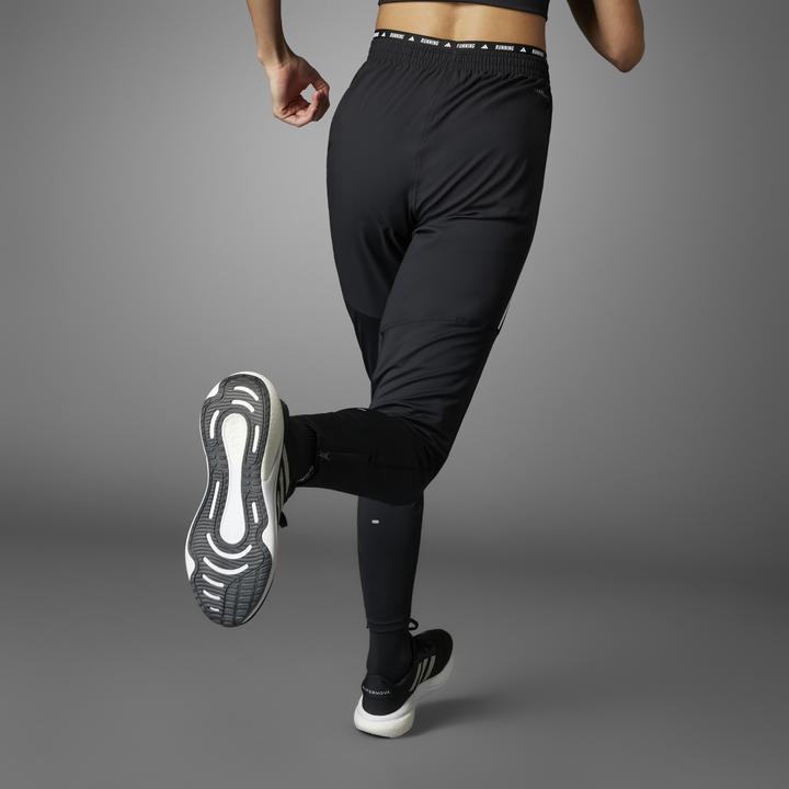 Actual product image adidas Women's Own The Run 3-Stripes Pants (L)
