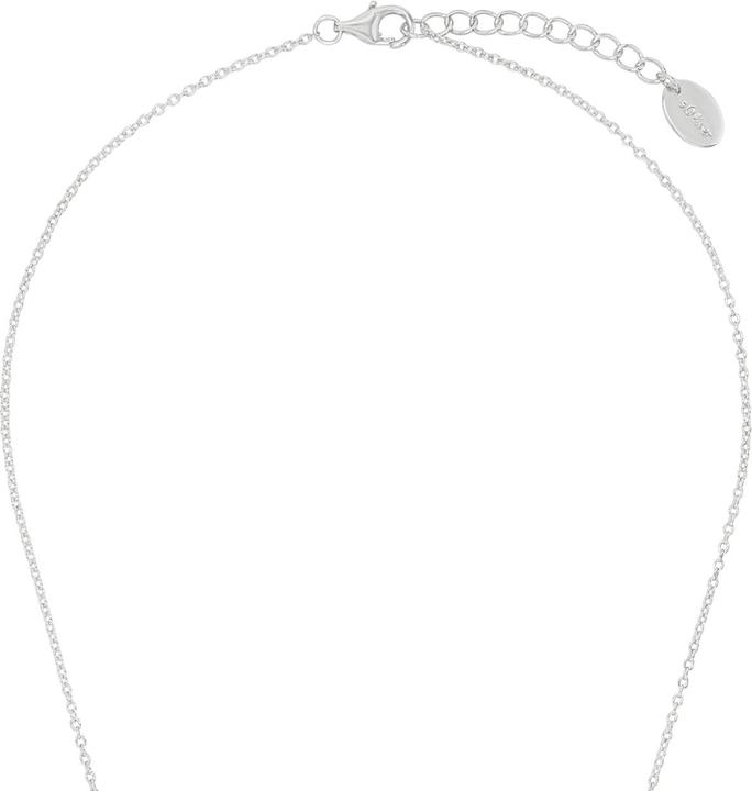 Produktbild S.Oliver Halsschmuck für Damen, 925 Sterling Silber, Zirkonia synth. (Silber 925)