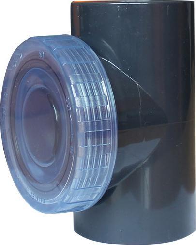 Actual product image Koi-Breeder PVC check valve