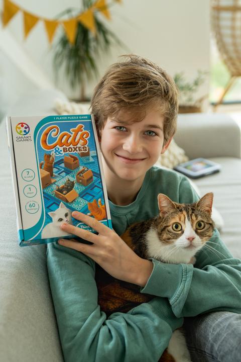 Actual product image Smart Games Cats Boxes (German, French, English, Italian)