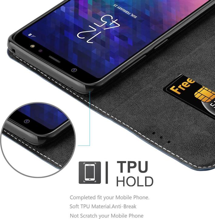 Image du produit Cadorabo Étui X-Wallet en simili cuir (Samsung Galaxy A6+)