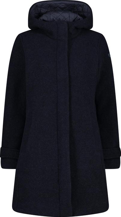 CMP Campagnolo Women's Coat Fix Hood Wooltech (44, XL)