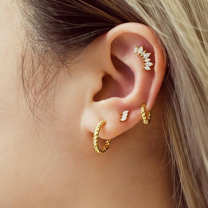 Image du produit Ania Haie CHILL VOYAGER Ohrschmuck (Plaqué or, Argent 925)