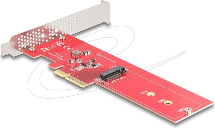 Produktbild Delock PCI Express 5.0 x4 Karte zu 1 x intern NVMe M.2 Key M - Low Profile Formf