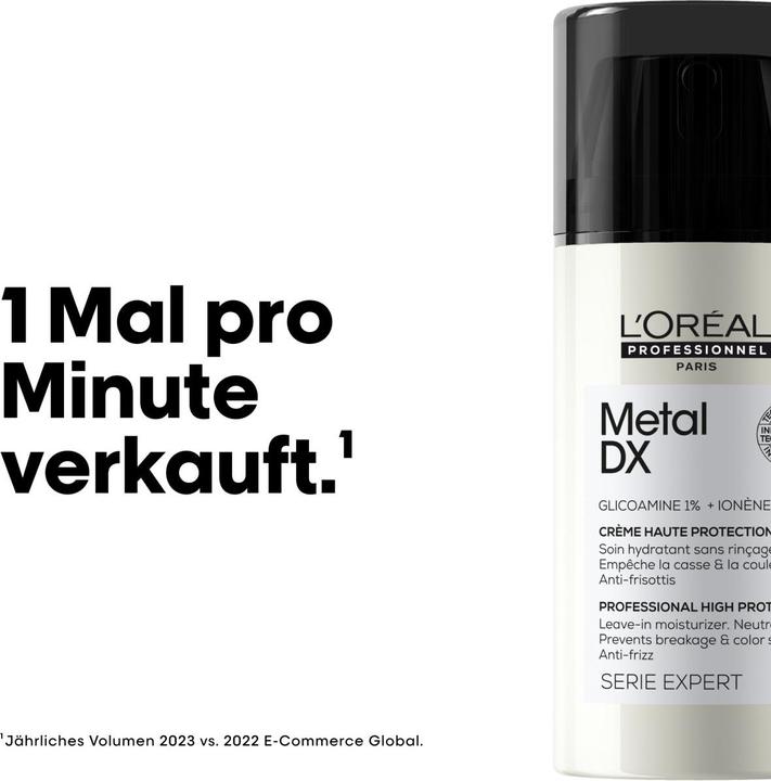 Image du produit L'Oréal Professionnel Crème haute protection Metal DX (100 ml)