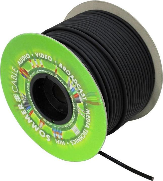 Produktbild Sommer Cable Mikrofonkabel 2x0,34 100m sw CLUB SERIES (100 m)