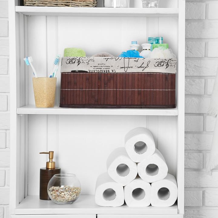 Produktbild Relaxdays Aufbewahrungskorb (1 x, 38 x 28.5 x 16.5 cm)