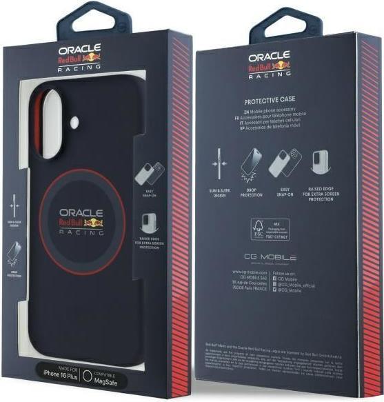 Produktbild Red Bull Racing - Silicone Red Ring MagSafe (RBHMP16M24SIILVR) - iPhone 16 Plus - Navy (Apple iPhone 16 Plus)