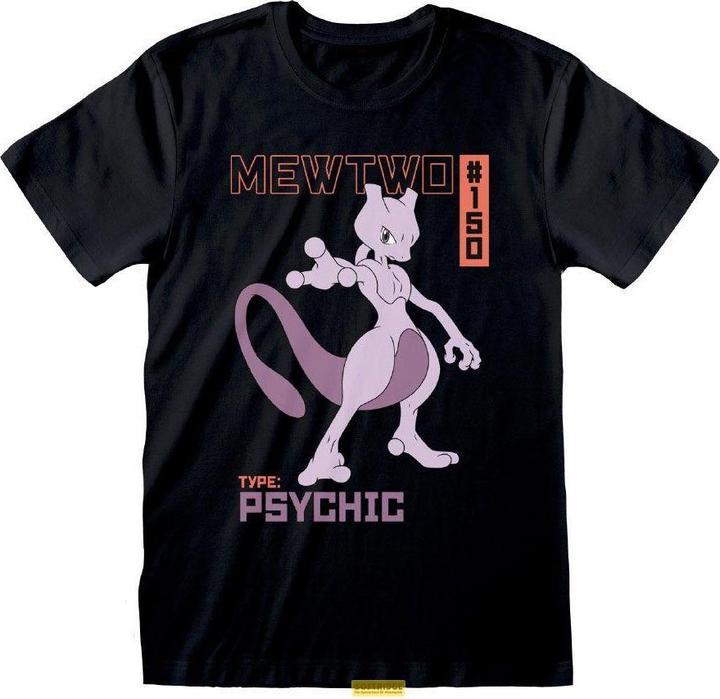 Heroes Inc Pokemon T-Shirt Mewtwo (XXL) (XXL)