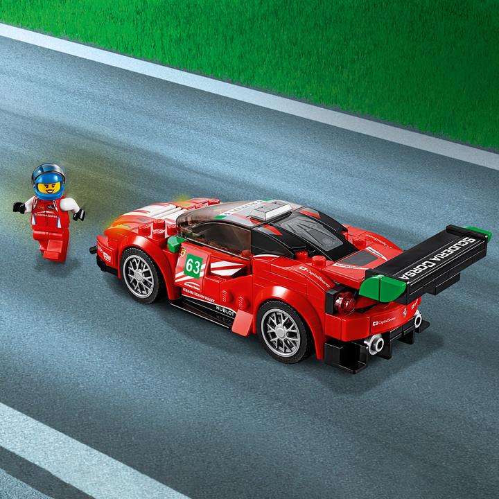 Produktbild LEGO Ferrari 488 GT3 Scuderia Corsa (75886, LEGO Speed Champions)