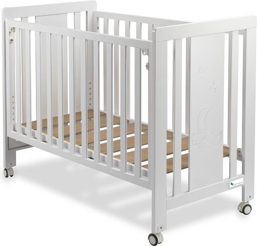 Produktbild Interbaby KINDERBETT FÜR MATTRATZEN 60X120 - MOD. MONET - WEISS (60 x 120 cm)