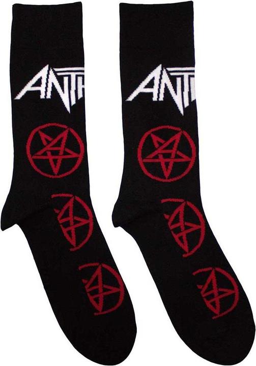 Actual product image Anthrax Unisex Adult Pentathrax Patterned Socks (40.5 - 45.5)