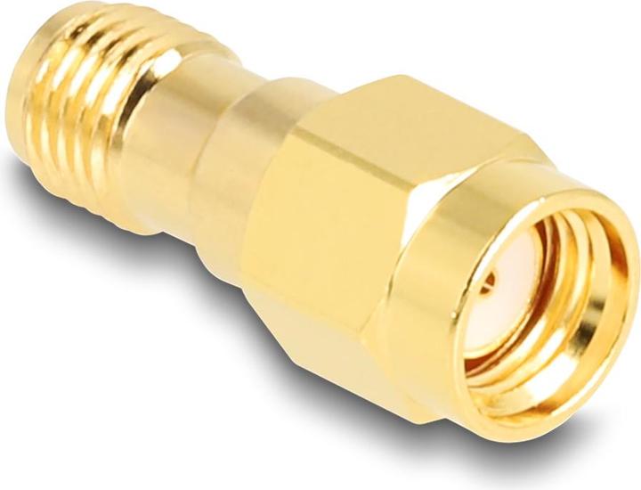 Actual product image Delock Adapter RP-SMA plug to SMA socket HBI59-1