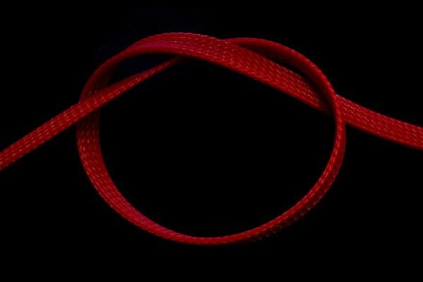 Image du produit Phobya Flex Sleeve 10mm (3/8' UV-rouge 1m (Gaines pour câbles, 100 cm)