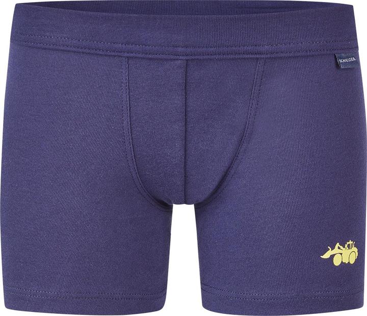 Actual product image Schiesser Pack of 6 Kids Boys Fine Rib Organic Cotton Shorts / Pants (116, pack of 6)