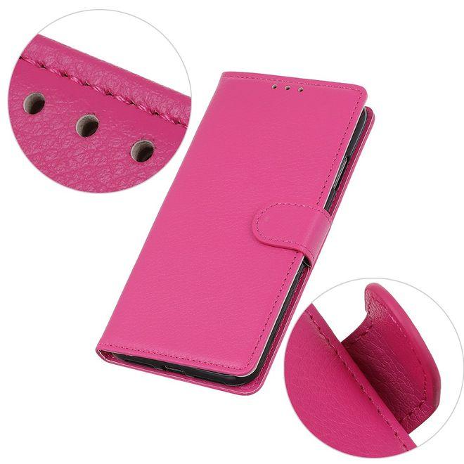 Produktbild MU Classic Litchi Leder Bookcover Series (OnePlus Nord N100)