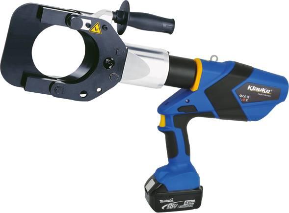 Actual product image Klauke KLA ESG105CFM Cable Shears Battery Hydr. Next Gen. 105mmD Makita Battery 4Ah