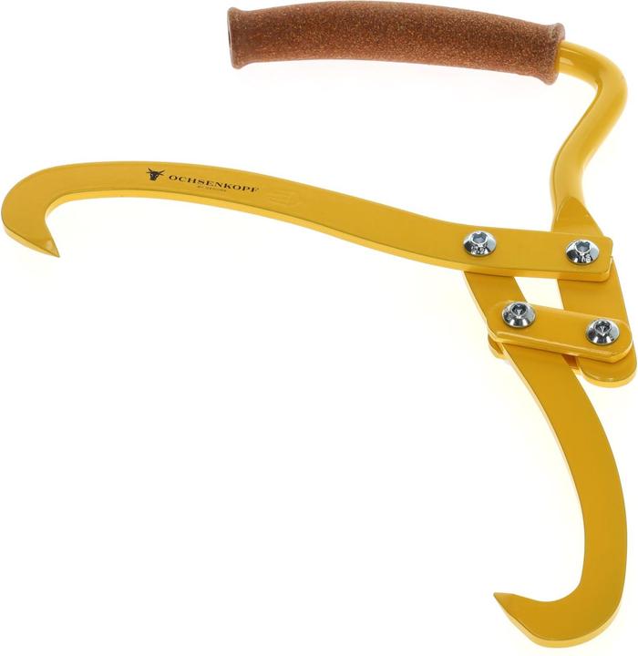 Produktbild Ochsenkopf Handpackzange, Gehärtete Spitzen, Abrutschsicherer Korkgriff, 265 mm Maulöffnung (400 mm)