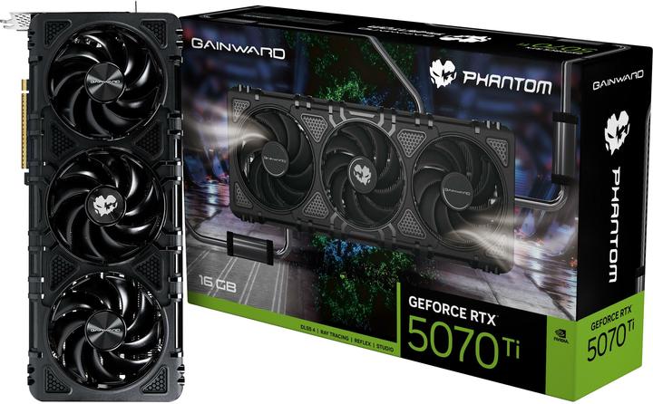 Image du produit Gainward GeForce RTX 5070 Ti Phantom (16 Go)