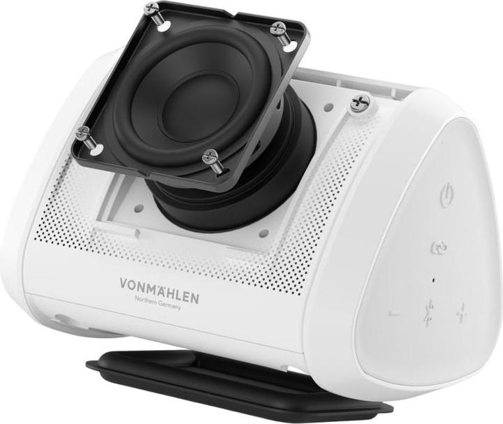 Image du produit Vonmählen Enceinte Bluetooth Air Beats Mini Blanc (13 h, Fonctionnement sur batterie)