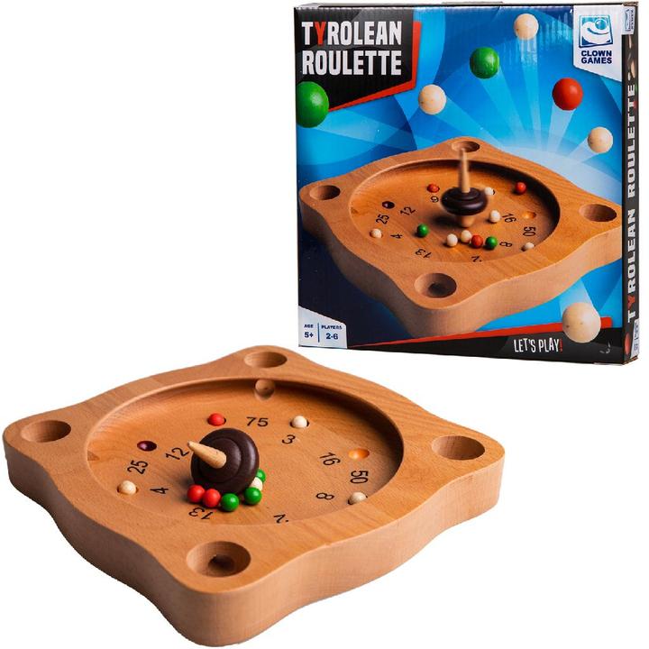 Actual product image Clown games Spinning Game Adults + Children Gesc (Spanish, English, German, Italian, Dutch, French)