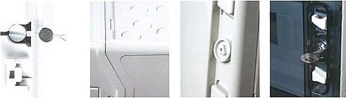 Actual product image EGB CDN4PTEL Damp-proof box 1x4