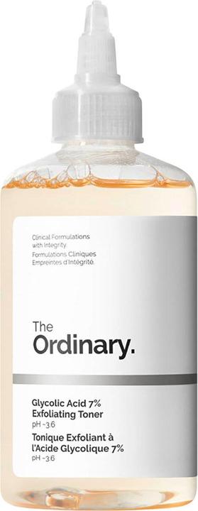 The Ordinary Glycolic Acid 7% Exfoliating Toner 240ml (Gel, 240 ml)
