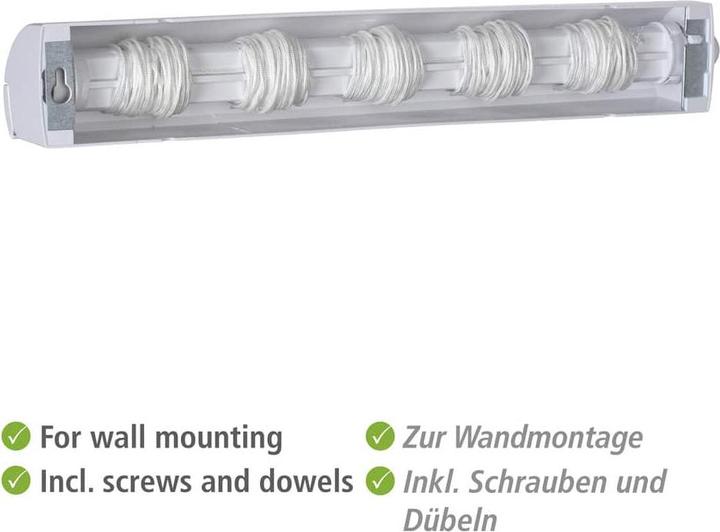 Actual product image Wenko Wall-mounted clotheslines (4.20 m)