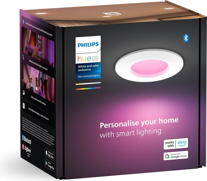 Immagine prodotto Philips Hue White & Color Ambiance Slim Recessed (700 lm)
