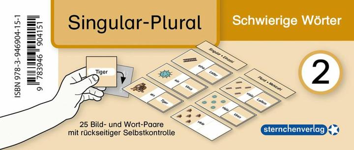 Produktbild Meine Grammatikdose 2 - Singular-Plural - Schwierige Wörter (Deutsch, Katrin Langhans, 2018)