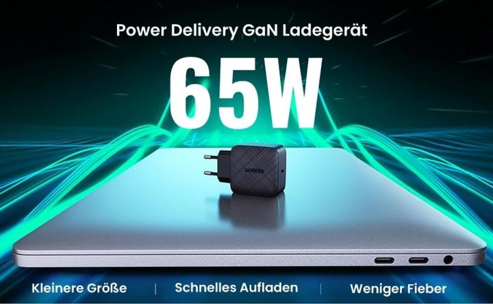 Productafbeelding Ugreen USB-C GaN lader (65 W)