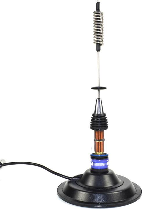 Produktbild PNI CB President LINCOLN II Funkpaket + CB-Antenne ML70, Länge 70 cm, 26–30 MHz, 200 W (0.00 km)