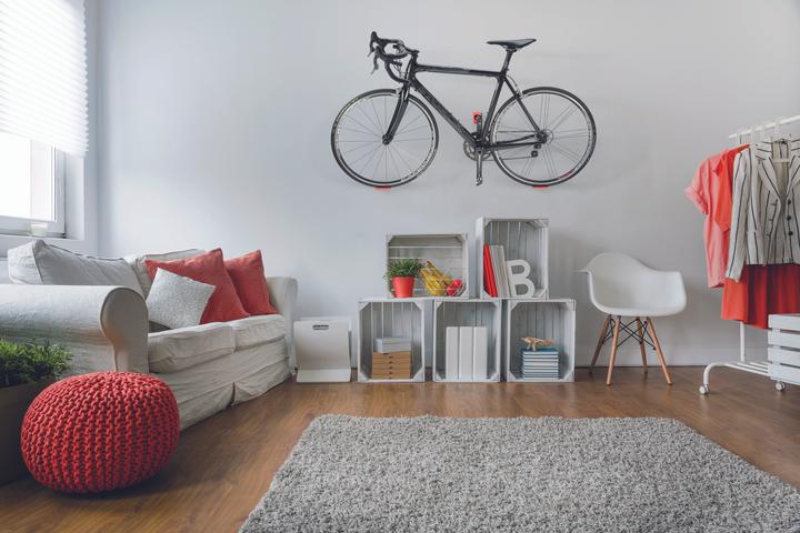 Actual product image Cycloc Super Hero, bike wall mount
