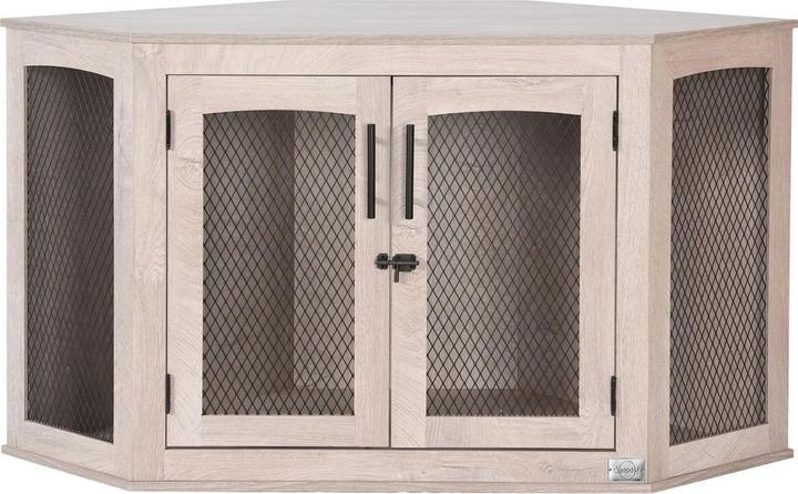 Produktbild Quapas! Dog Premium Hundehütte Indoor Corner (129x68x73) (Hundezwinger)
