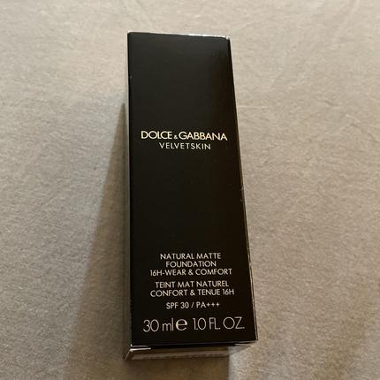 Produktbild Dolce & Gabbana Velvetskin matting liquid make-up ( Natura l Matte Foundation) 30 ml