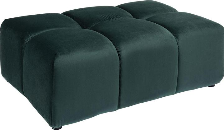 Kare Design Hocker Belami Velvet Dunkelgrün 105x70cm (105 cm)