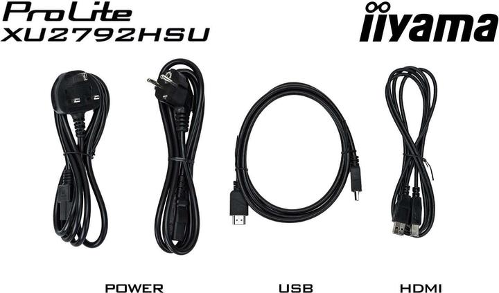 Produktbild iiyama ProLite XU2792HSU-B1 LED-Bildschirm 68,6 cm (27 Zoll) 1920 x 1080 Pixel Full HD LCD Schwarz (1920 x 1080 Pixel, 27")