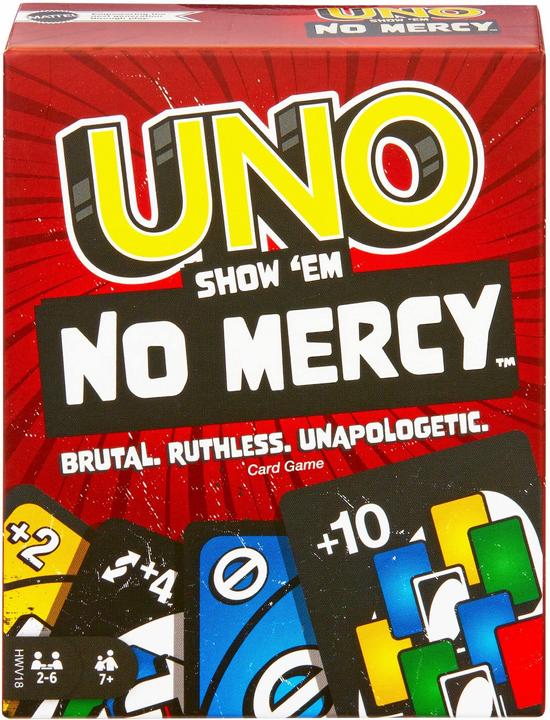 Actual product image Mattel Games UNO No Mercy (English)