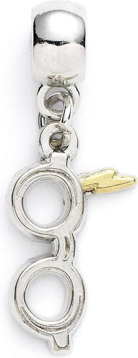 Image du produit Pendentif éclair & lunettes en métal