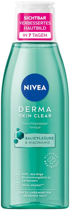 Immagine prodotto NIVEA Tonico per il viso Derma Skin Clear (Acqua tonica, 200 ml)