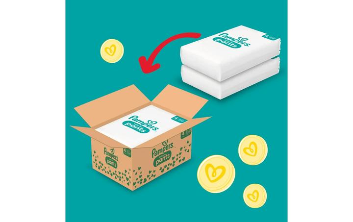 Produktbild Pampers Baby-Dry Pants (Gr. 4, Monatsbox, 180 Stück)