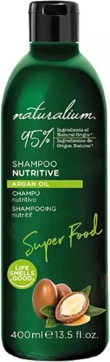 Naturalium SUPER FOOD argan oil nutritive shampoo 400 ml (400 ml, Flüssiges Shampoo)