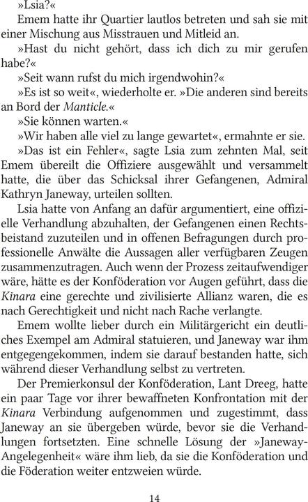 Immagine prodotto Star Trek - Voyager 11: Sühne (Tedesco, Kirsten Beyer, 2018)