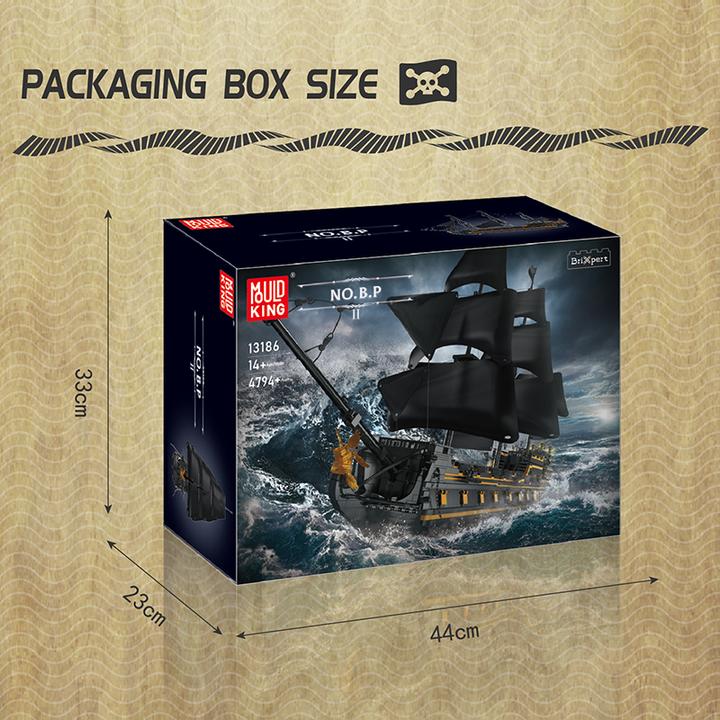Produktbild Mould King Black Pearl 2